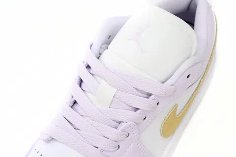 Air Jordan 1 Low White/Purple – photo 6
