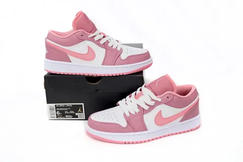 Air Jordan 1 Low Pink/White – photo 7