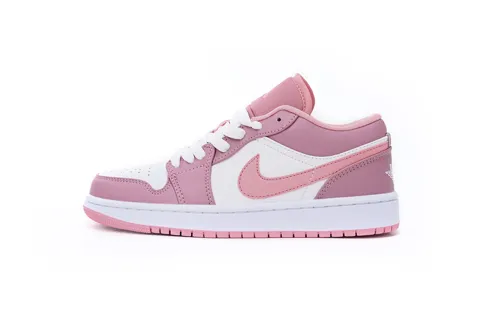 Air Jordan 1 Low Pink/White
