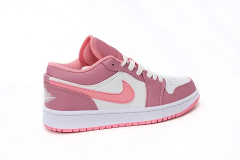Air Jordan 1 Low Pink/White – photo 3