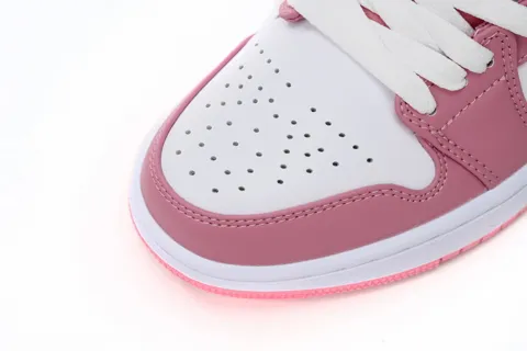 Air Jordan 1 Low Pink/White – photo 6