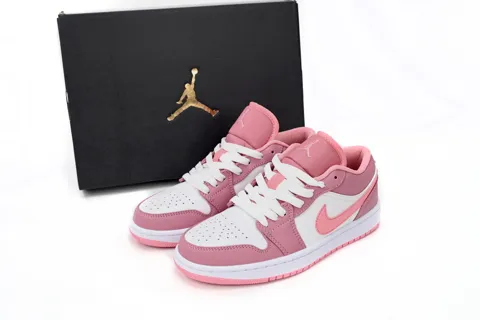 Air Jordan 1 Low Pink/White – photo 8