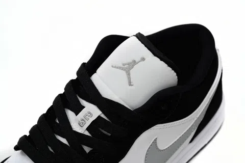 Air Jordan 1 Low Black/White/Grey – photo 6