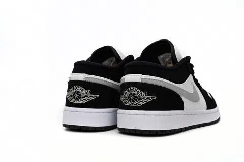 Air Jordan 1 Low Black/White/Grey – photo 4