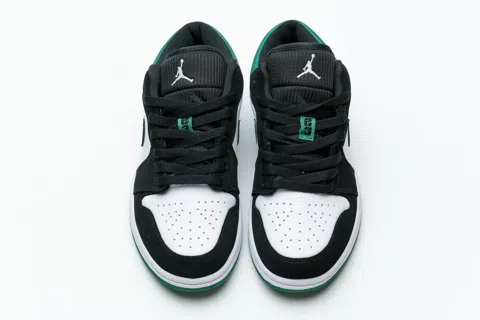 Air Jordan 1 Low Black/White/Green – photo 7