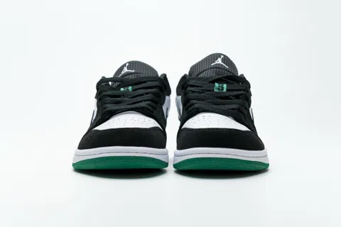 Air Jordan 1 Low Black/White/Green – photo 4