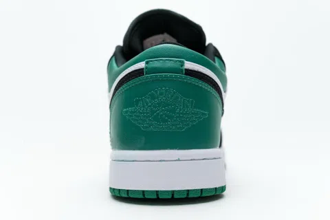 Air Jordan 1 Low Black/White/Green – photo 6