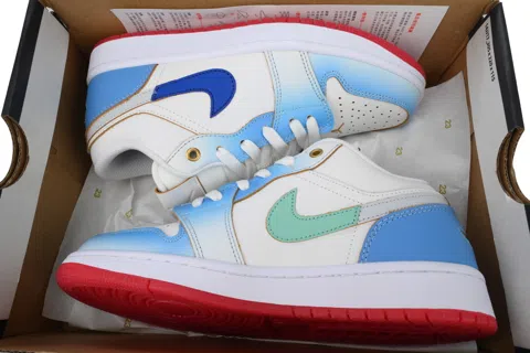 Air Jordan 1 Low White/Blue – photo 8