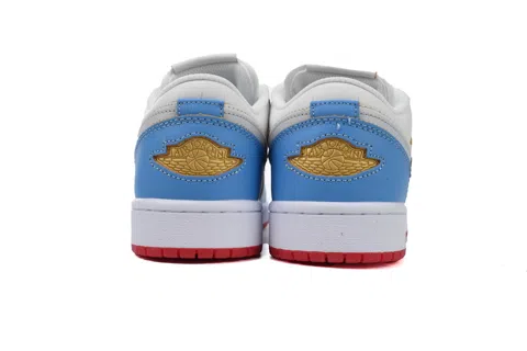 Air Jordan 1 Low White/Blue – photo 3