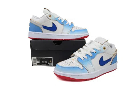 Air Jordan 1 Low White/Blue – photo 7