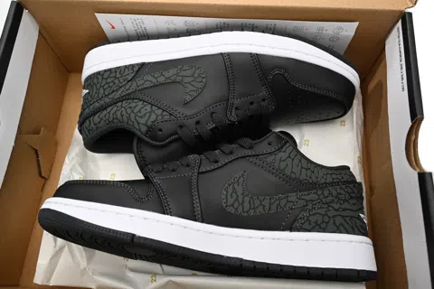 Air Jordan 1 Low Black Elephant – photo 10