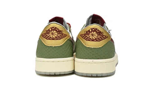 Air Jordan 1 Low White/Green – photo 4
