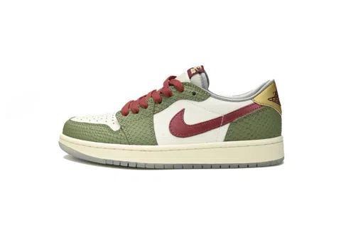Air Jordan 1 Low White/Green