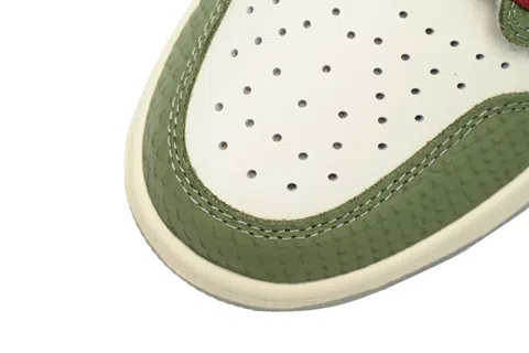 Air Jordan 1 Low White/Green – photo 6