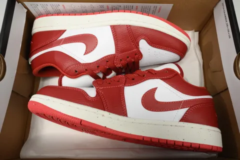 Air Jordan 1 Low White/Dune Red – photo 9