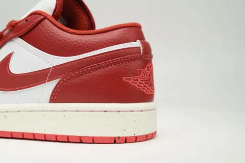 Air Jordan 1 Low White/Dune Red – photo 6