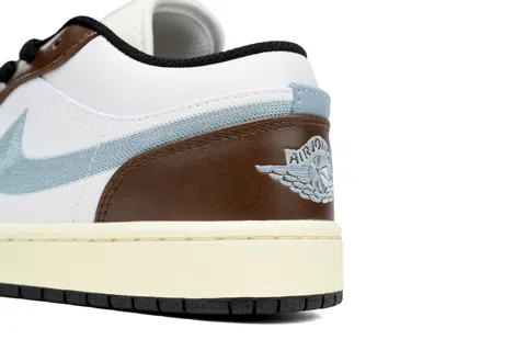 Air Jordan 1 Low Mocha Blue Grey – photo 5