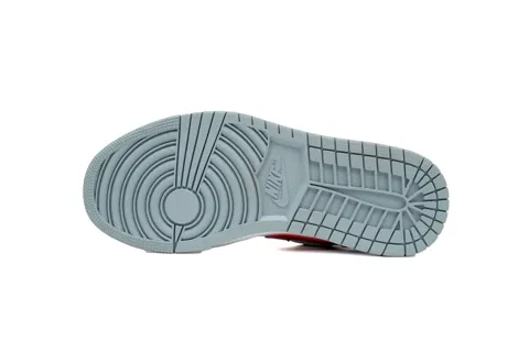Air Jordan 1 Low Bleu/Rouge Dune – photo 4
