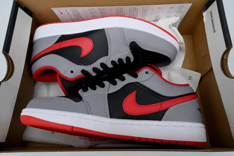 Air Jordan 1 Low Black/Cement Grey – photo 8