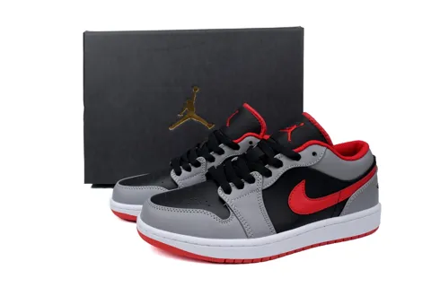Air Jordan 1 Low Black/Cement Grey – photo 6