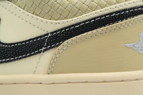 Air Jordan 1 Low Coconut Milk Black – photo 5