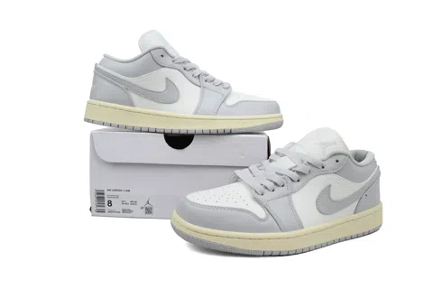 Air Jordan 1 Low Light Grey/Sail – photo 7