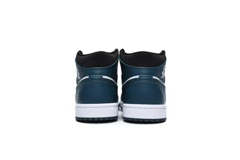 Air Jordan 1 Mid Green Obsidian – photo 7