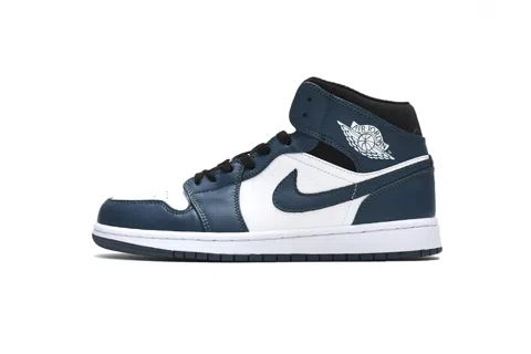 Air Jordan 1 Mid Green Obsidian – photo 3