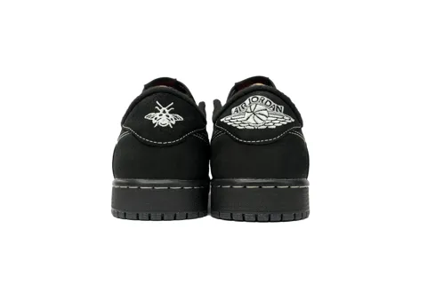 Travis Scott x Air Jordan 1 Low Black Phantom – photo 3