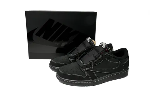 Travis Scott x Air Jordan 1 Low Black Phantom – photo 7