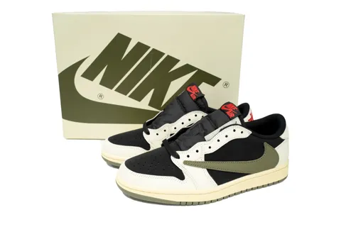 Travis Scott x Air Jordan 1 Low Olive – photo 7