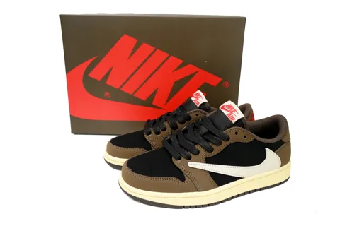Travis Scott x Air Jordan 1 Low Dark Brown – photo 7
