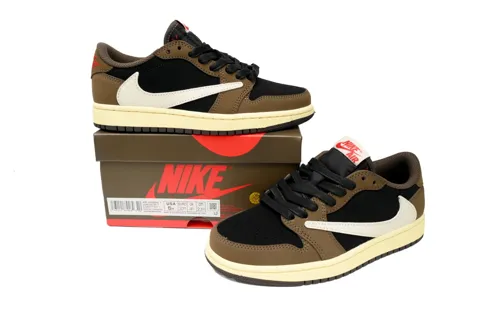 Travis Scott x Air Jordan 1 Low Dark Brown – photo 8