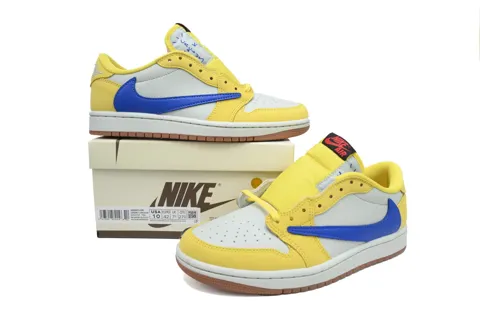 Travis Scott x Air Jordan 1 Low Canary – photo 7