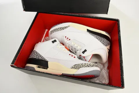 Air Jordan 3 White Cement Reimagined – photo 11