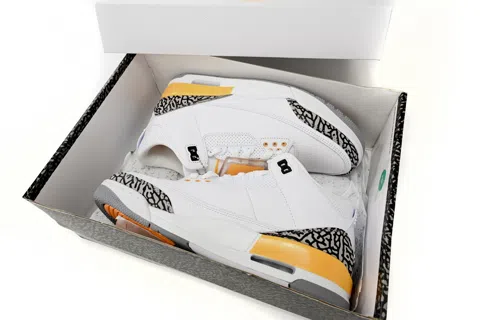 Air Jordan 3 White/Orange – photo 11