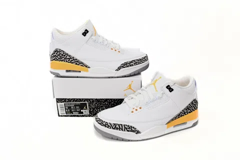 Air Jordan 3 White/Orange – photo 9