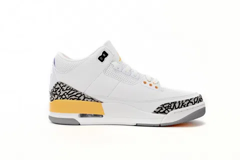 Air Jordan 3 White/Orange – photo 3