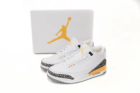Air Jordan 3 White/Orange – photo 10