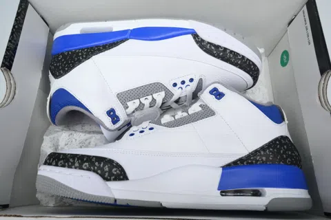 Air Jordan 3 Racing Blue – photo 8
