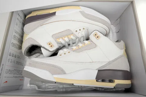 A Ma Maniere x Air Jordan 3 Medium Grey – photo 8