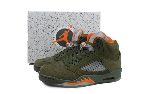 Air Jordan 5 Olive – photo 6