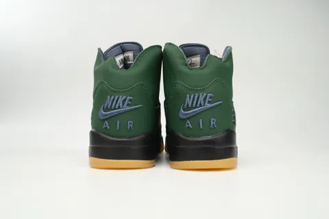 Air Jordan 5 Navy Green – photo 4