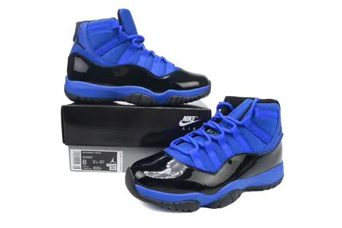 Air Jordan 11 Black/Blue – photo 7