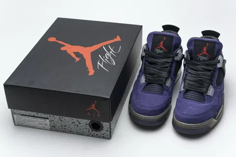 Travis Scott x Air Jordan 4 Purple – photo 11