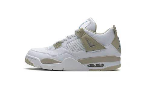 Air Jordan 4 White/Gold