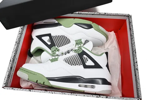 Air Jordan 4 Oil Green – photo 10