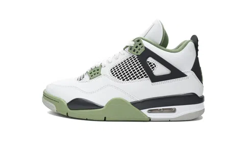 Air Jordan 4 Oil Green