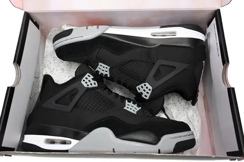 Air Jordan 4 Black Canvas – photo 10