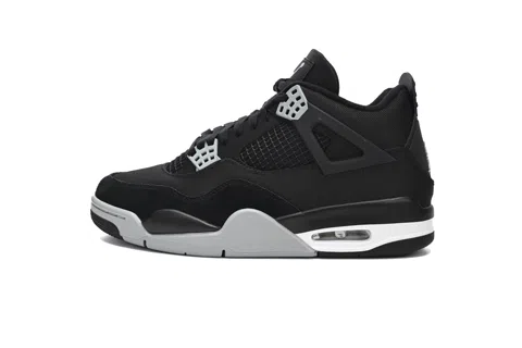 Air Jordan 4 Black Canvas